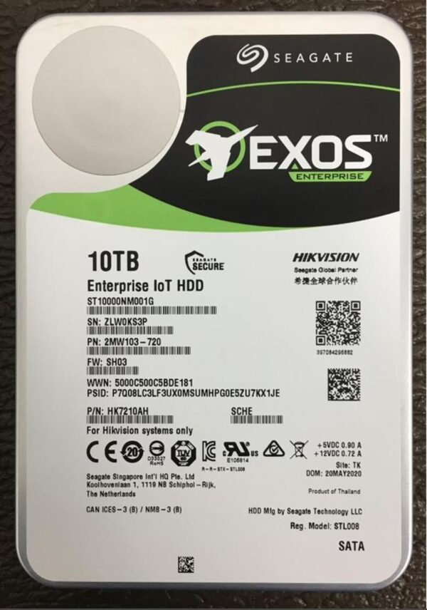 DS-AIoT HDD HK7210AH/10T*1