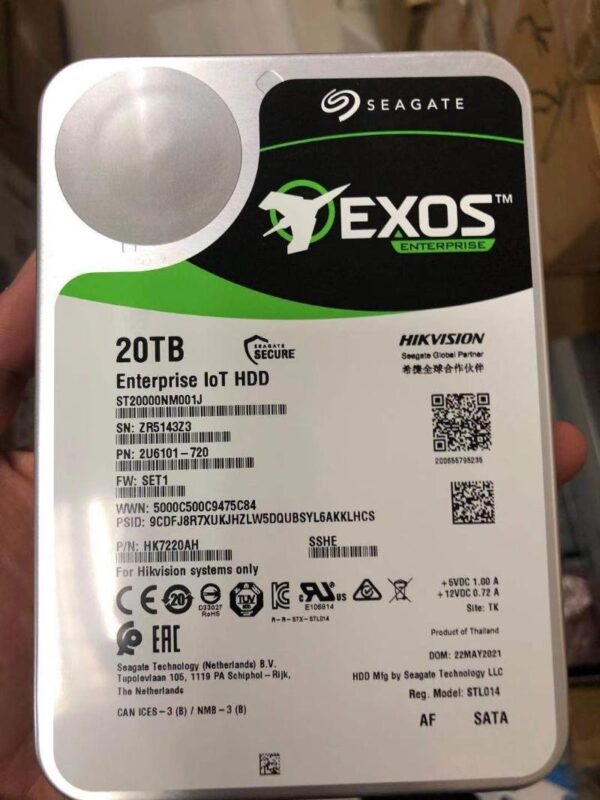 DS-AIoT HDD HK7220AH/20T*1