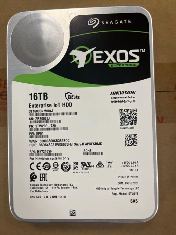DS-AIoT HDD HK7216SH/16T*1